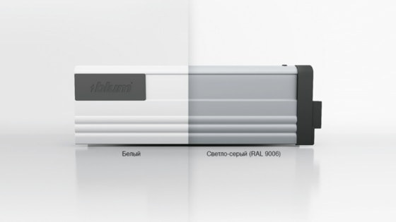 Ящики TANDEMBOX plus представлены в белом и сером (RAL9006) цветах