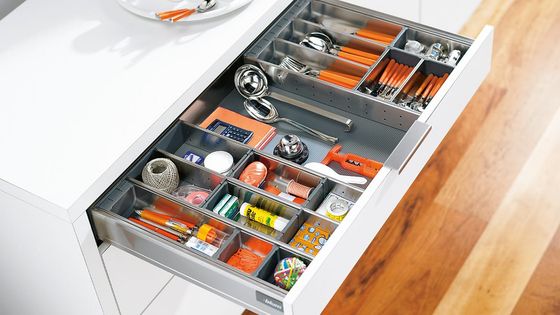 Tiroir TANDEMBOX avec aménagements intérieurs ORGA-LINE