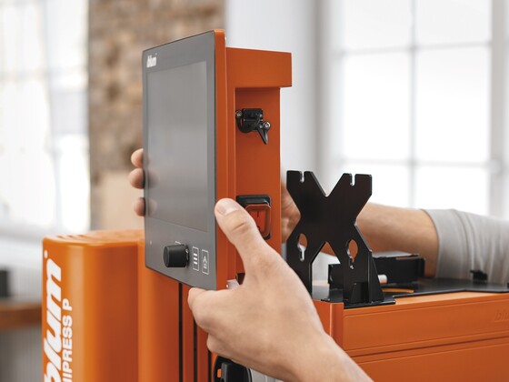 Установка монитора для системы EASY STICK