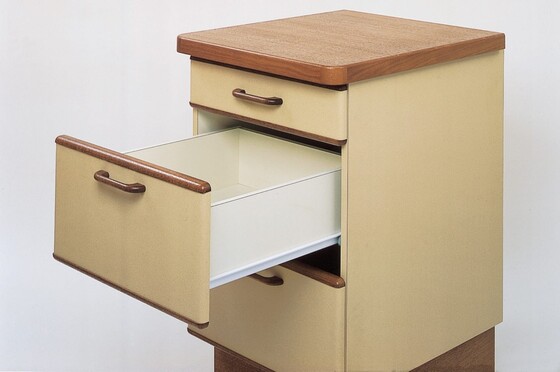 1966 beginnt Blum mit der Produktion von Schubladenführungen