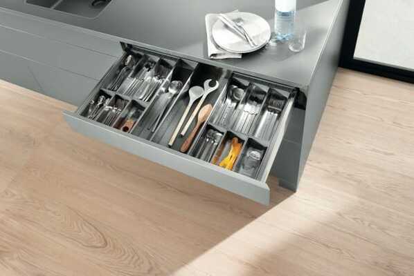 Ranger et organiser les tiroirs avec ORGA-LINE de Blum