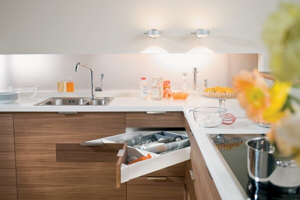 Meuble d'angle SPACE CORNER avec gros volume de rangement