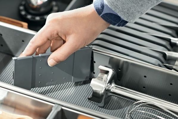 Séparateur flexible pour casier ORGA-LINE de Blum
