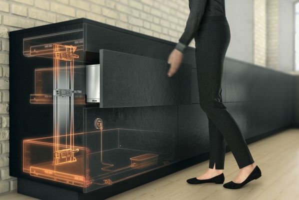 Système d'ouverture électrique SERVO-DRIVE de Blum